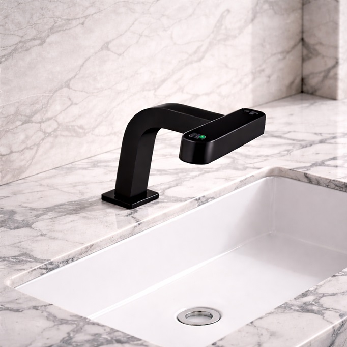 Fontana Deck Mounted LED Touchless Sensor Faucet